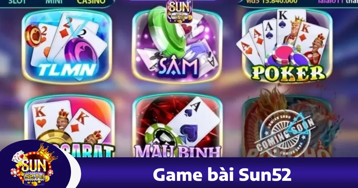 Sun52 29 Game Bài sun52 – Đa Dạng Lựa Chọn Với Tỷ Lệ Thưởng Cao
